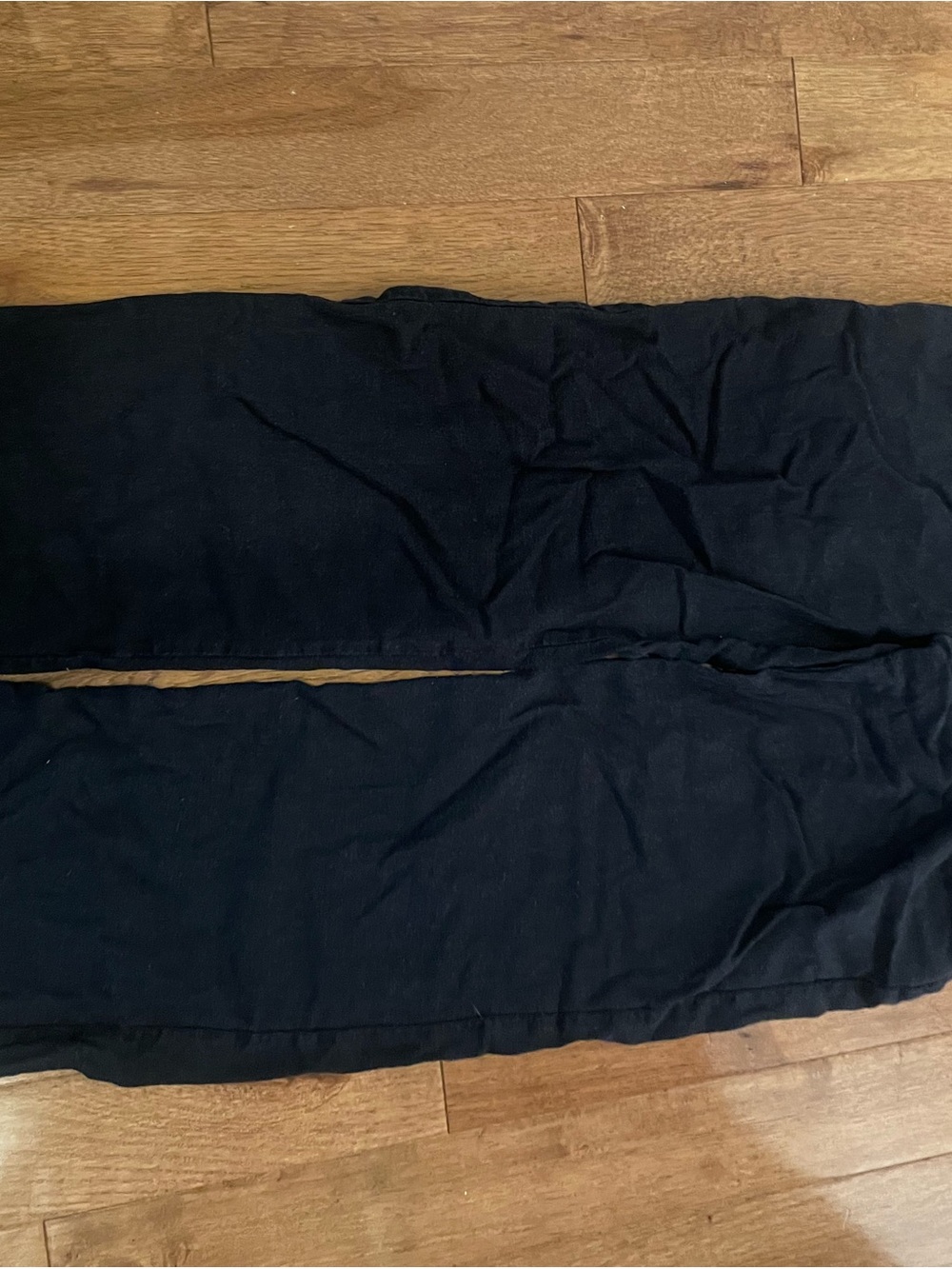 John Galt Navy Linen Pants